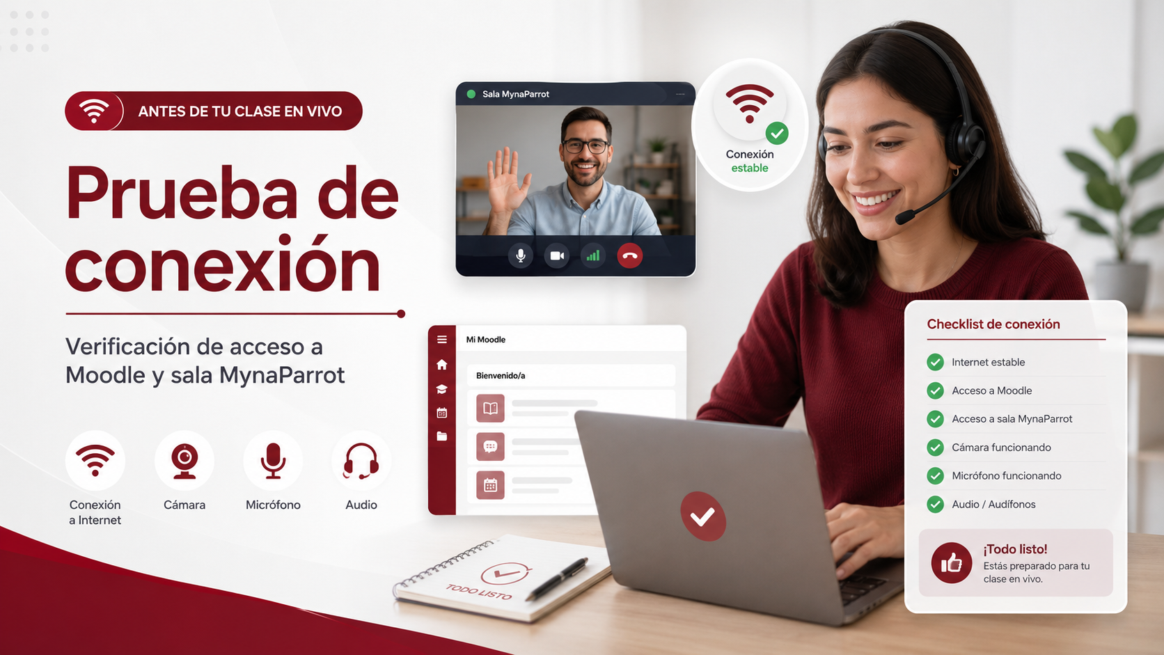 Prueba de conexión VMG